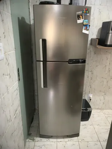 Geladeira inox
