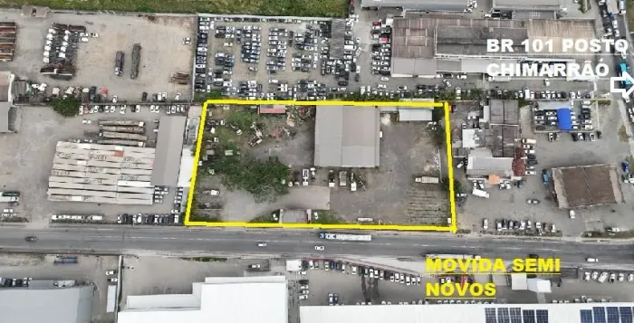 Alugo terreno próximo BR101