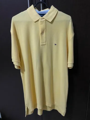 blusa tommy hilfiger amarela