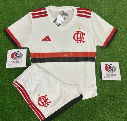 Kit do flamengo Branca feminino