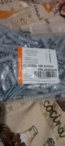 Kit parafuso atarraxante philips e bucha 