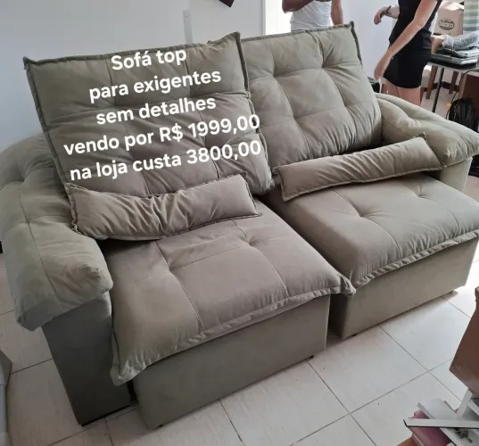 Vendo sofá Premium e Mesa 