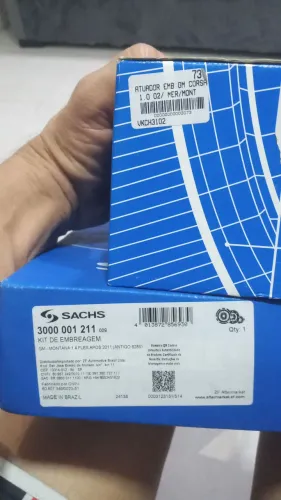 Kit Embreagem e Atuádor para GM, novo.
