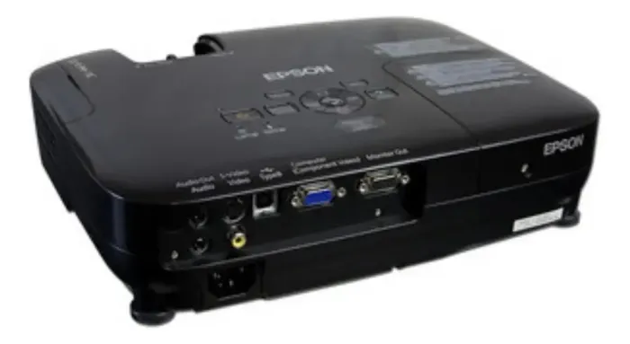 Projetor Epson VGA com adaptador HDMI 
