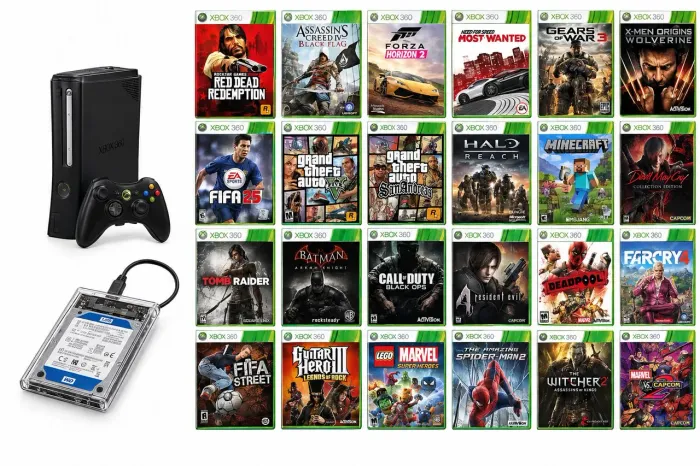 HD externo para Xbox 360