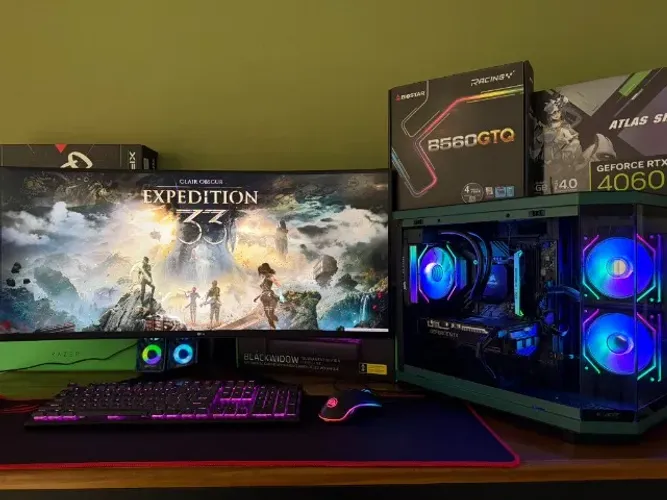 PC-Gamer Intel Core i5-10400 B560M 8gb SSD-480gb GTX-1660 Galax 6gb 