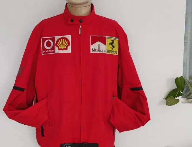 Jaqueta Racing Scuderia Ferrari Vintage F1 - Tamanho XXL / G3