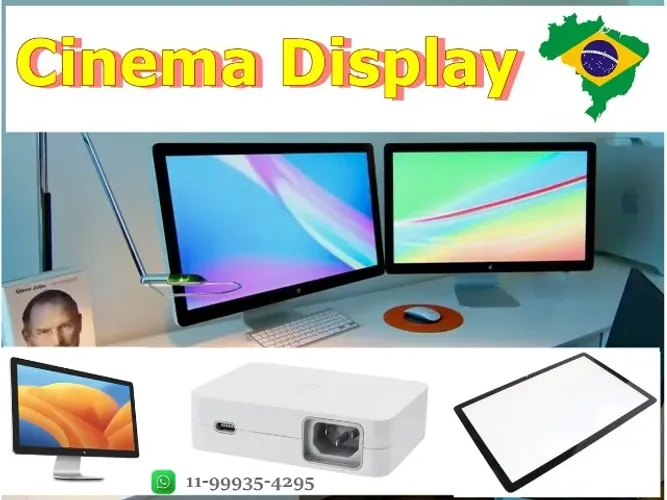 Apple Cinema Display - Monitor Apple A1082 Cinema Display  Peças Suporte p/ iMac Apple 200