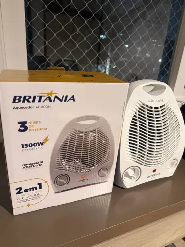Aquecedor Britania 110v 1500w