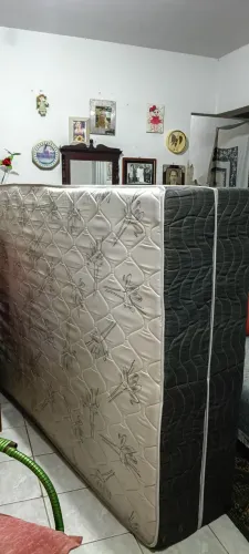 Cama box ontobom semi nova de mola valor 200.00 reais