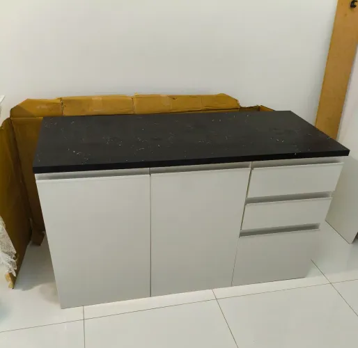 Balcão de cozinha 100% MDF