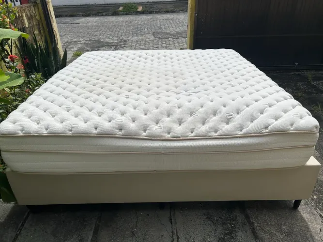 Vendo cama box King size
