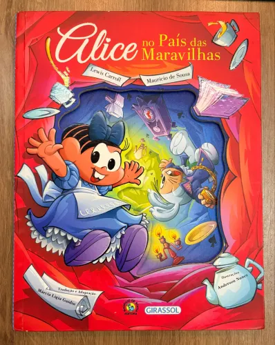 Alice no país das maravilhas - Mauricio de Sousa
