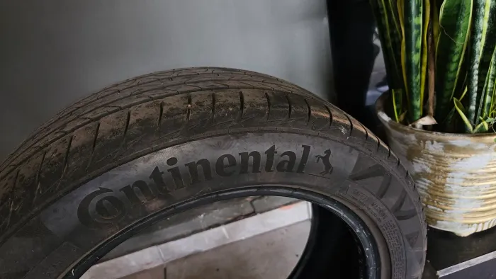 Jogo 4 Pneus 195/55 R16 Continental Meia Vida - Ótimo Estado