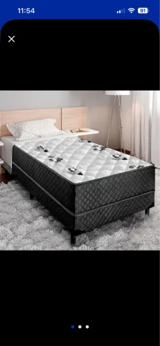 cama box de solteiro