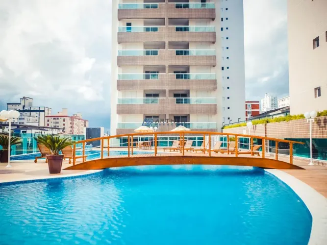 Apartamento à venda em Praia Grande no Boqueirão, 2 quartos,1 suíte,1 vaga, 74m²
