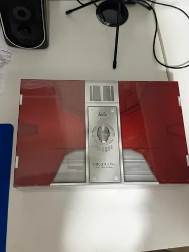 POCO X8 Pro Iron Man Edition - Lacrado - Edição Limitada Marvel - Importado