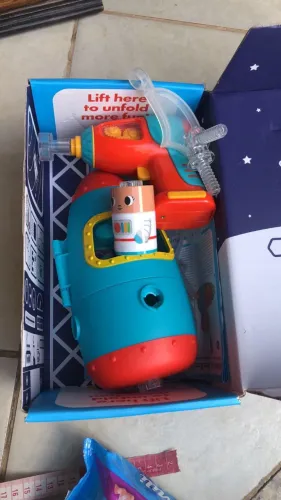 Brinquedo de Montar Foguete Espacial