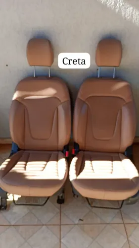 Jogo de banco do creta de couro
