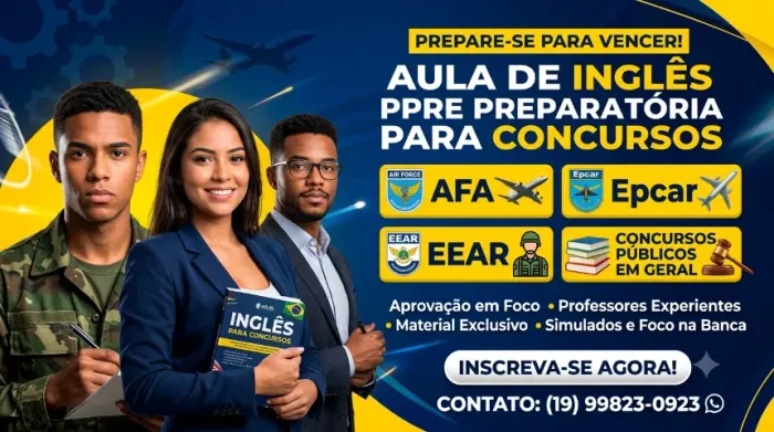 Inglês preparatório