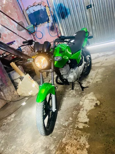 Cg 150 2007 esd moto recém reformada e revisada muito detalhada parafusos novos
