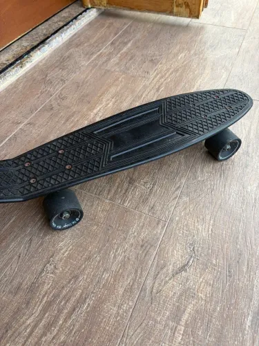 Skate Penny Board Preto (Tunado)