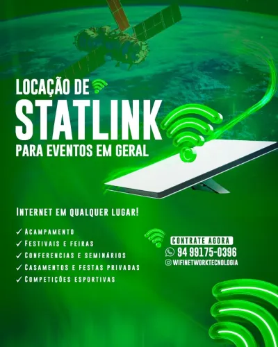 INTERNET   EM LOCAL REMOTO  E EVENTOS 