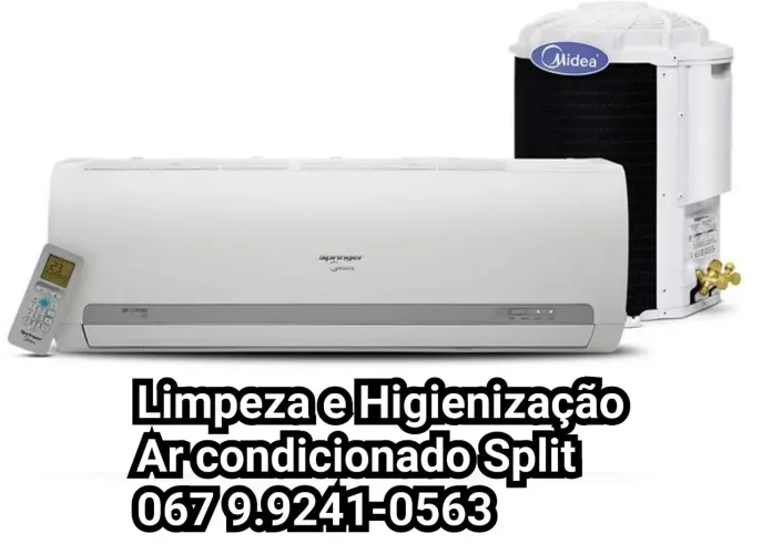 Limpeza e higienização De Ar Condicionado