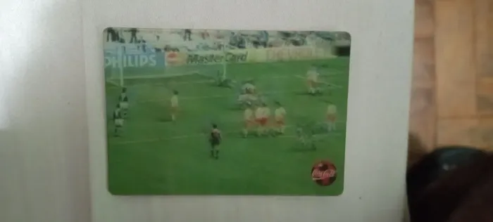 **PraSair** Copa94 CardGol/coca-cola 3D Holografico - Copa de 94 (Gol Branco de falta)