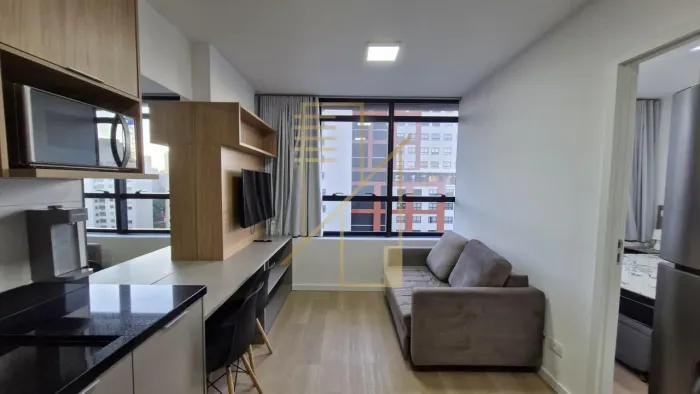 Apartamento mobiliado para alugar Centro Curitiba Elysia