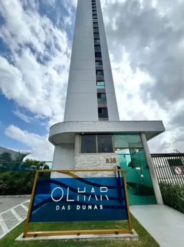 Lindo Apartamento 2/4 Suite 60m² Semi-Mobiliado No Cond. Olhar Das Dunas