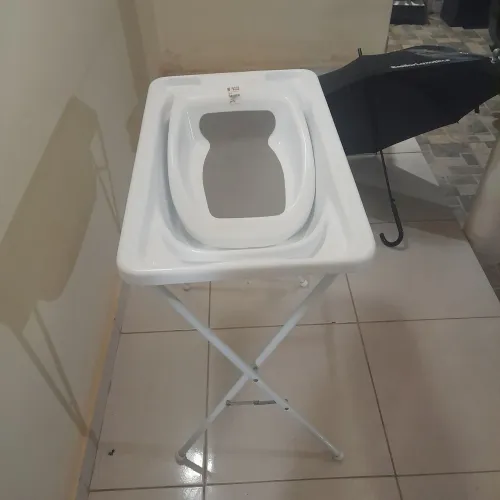 Banheira de bebe com suporte e redutor