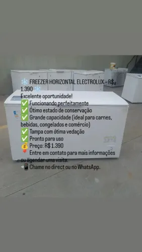 Freezer Electrolux 