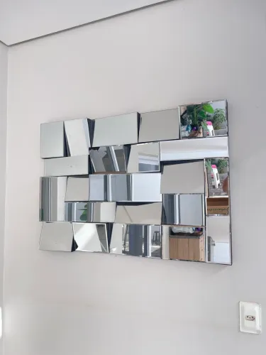 Espelho quadro desconstruído