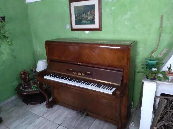 Piano da Fritz Dobert, modelo Halben, regulado e afinado, entrega grátis pra grde S. Paulo