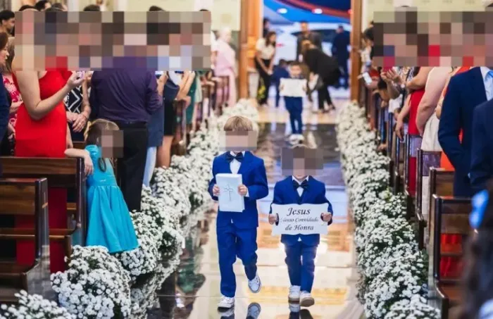 Plaquinha para casamento