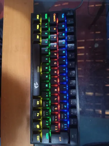 Kit Gamer Redragon K617-R-B + Mouse G105