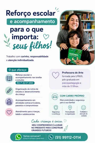 Reforço escolar 