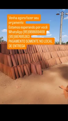 Telhas colonial direto de russas