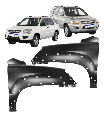 Paralama Kia Sportage 2005 2006 2007 2008 09 10 Com Furo