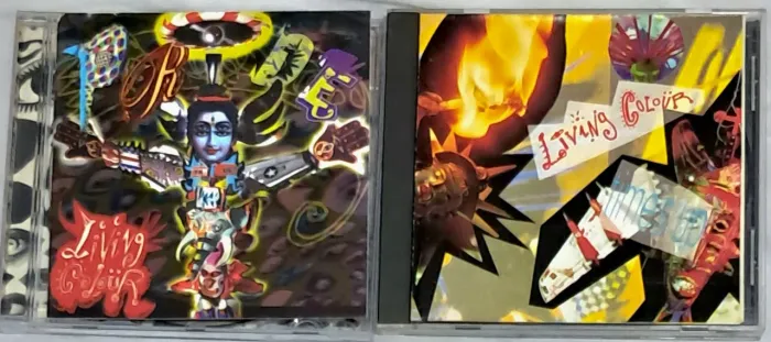 Kit 2 CDs Living Colour - Time's Up + Pride (Encartes Poster)