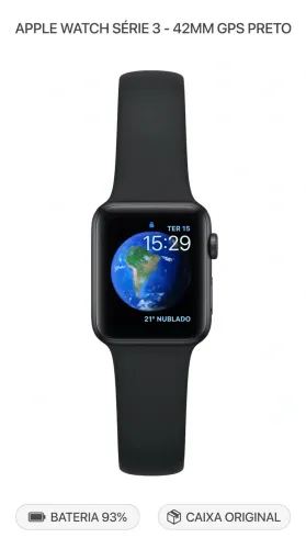 APPLE WATCH SÉRIE 3 GPS 42mm