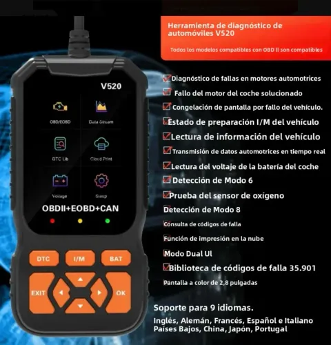 Scanner Car Scanner V520