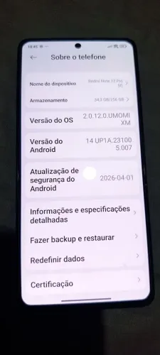 Xiaomi 12 pró 256 GB