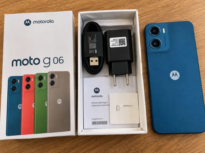 Motorola Moto G06 Novo na Caixa Completo + Carregador |