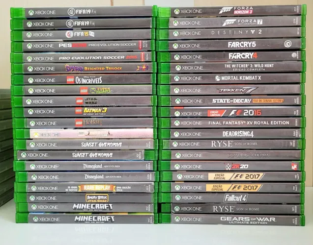 Jogos Originais de Xbox One!! A partir de R$50,00 (Aceito Cartão)
