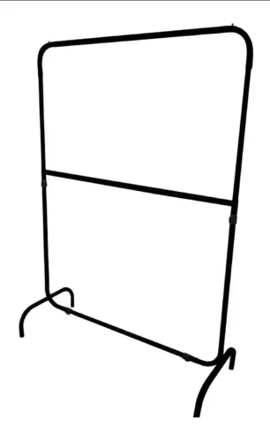 Arara para Roupas Desfile Com Cabideiro 100X183X48<br>