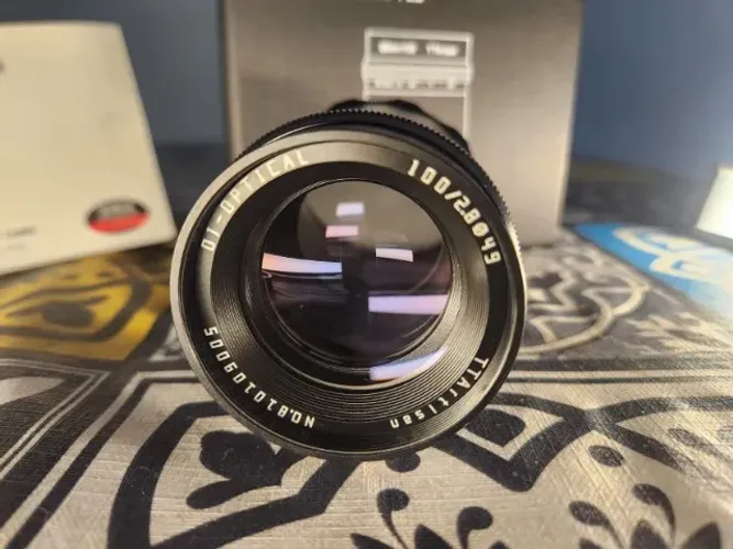 Lente Trioplan 100mm 2.8