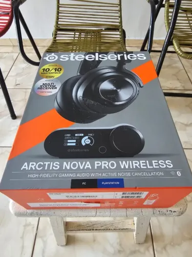 Headset Gamer Steelseries Arctis Nova Pro Wireless Playstation PS4, PS5 e PC
