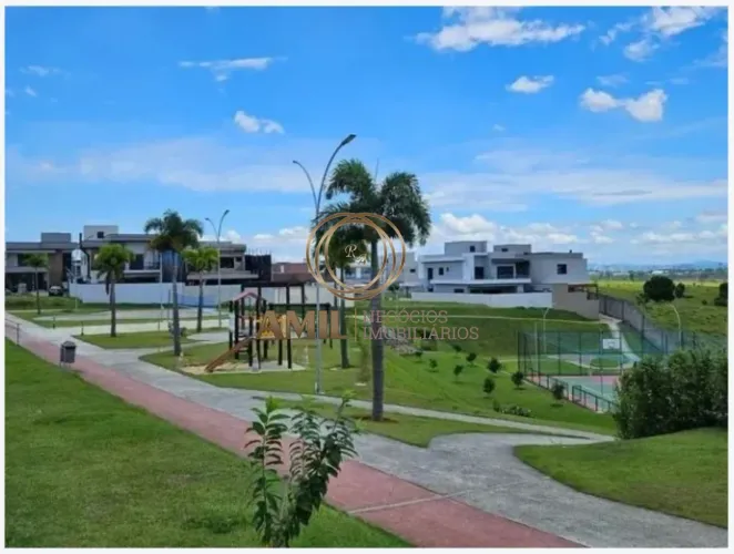 Terreno à venda: 280m² na Reserva Aruanã em SJC-SP, Loteamento Floresta! Segurança 24h. Ag